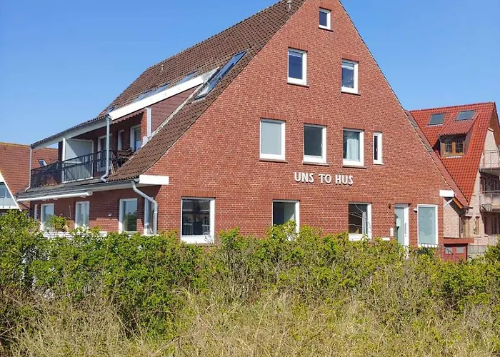 Uns To Hus - Faehrship Apartman Juist